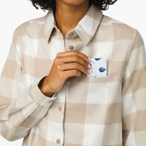 Lululemon Full Day Ahead Shirt-size 6 - Picture 3 of 8